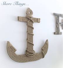 Rope Anchor Wall Art Nautical Decor