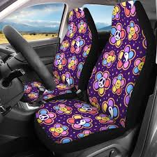 Groovy 60s Hippie Car Seat Covers 70s