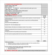 36 Weekly Activity Report Templates Pdf Doc Free