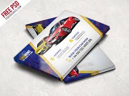 Car Dealer Business Card Template Free Psd Uxfree Com