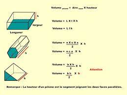 Aire Prisme Droit - PPT - Formule des volumes des solides PowerPoint Presentation, free  download - ID:5577793