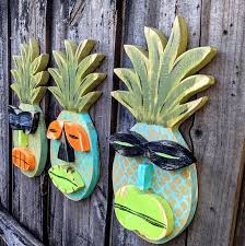 Tiki Decor Pineapple Art