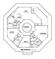 Unique Modern Octagon Style House Plan