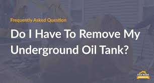 Remove My Underground Oil Tank