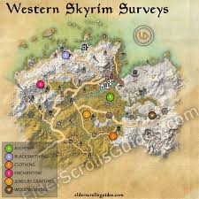 western skyrim survey report map