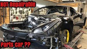 Copart's exotic car inventory is great for finding project cars or for sourcing rare and expensive parts. Rebuilding Ferrari 488 Completely Done Part 2 Video 50 Youtube