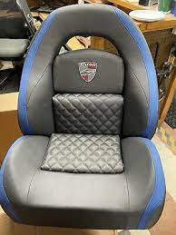 Triton Boats Seat Blue And Charcoal