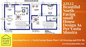 22x22 North Facing Small House Design