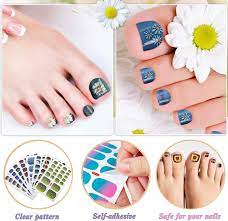 toenail polish stickers self adhesive