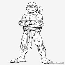 ninja turtles coloring pages free