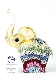 Sculpture Elephant Mosaic Murrina