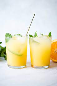 orange and coconut water refresher 5
