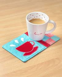 go hot drink mug rug pattern accuquilt
