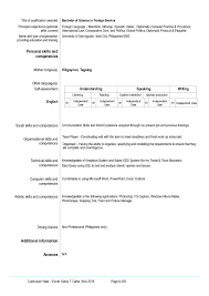How to Write a Functional or Skills Based Resume  With Examples       VisualCV Activity Sheet For Resume Placement Division Certificate
