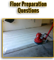 floor preparation questions