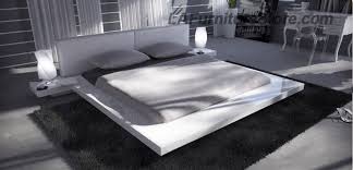 japanese style contemporary platform bed