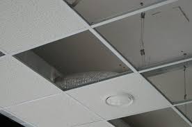 Install A Drop Ceiling Around Ductwork