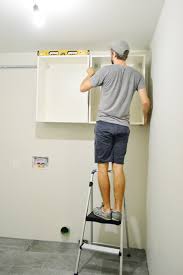 How To Hang Ikea Cabinets Young House