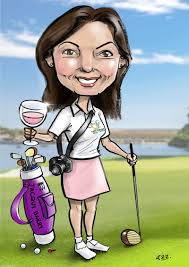 funny golf gifts ireland golf caricatures