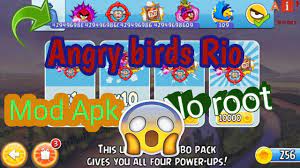 Angry Birds Rio MOD apk Unlimited Shopping (hacked) - YouTube