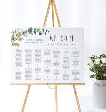 Wedding Seating Chart Alphabetical Seating Chart Find Your