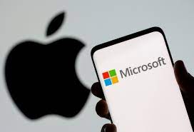 Microsoft nearly overtakes Apple as most valuable company