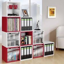 Quattro Cube Shelves Lacquered Mdf Or