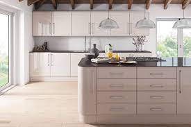 Cosy farmhouse style kitchens suit cream or wooden cabinet doors. Cashmere Acrylic High Gloss Kitchen Doors Kitchen Warehouse