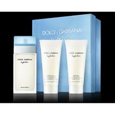 Dolce Gabbana 150 Value Dolce Gabbana Light Blue Perfume Gift Set For Women 3 Pieces Walmart Com Walmart Com