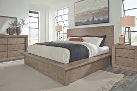 Flynnter collection by ashley furniture bedroom. Langford Queen Panel Bed Ashley Furniture Homestore