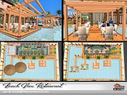 The Sims Resource Beach View Restaurant