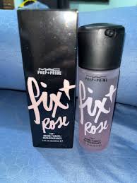 mac fix rose scent spray after makeup