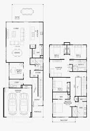 A nice house, but you could totally use this design and make it into a nice hotel House Png Download Narrow House Plans 2 Story Transparent Png Kindpng