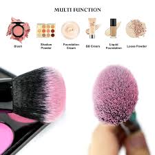 cosmetic makeup brushes set portable