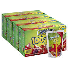 capri sun fruit punch flavored 100