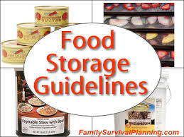 Food Storage Guidelines Starting Storing And Organizing