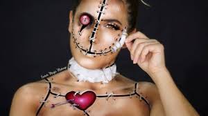 voodoo doll makeup tutorial day 27 of