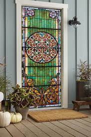 Stained Glass Door Decal Stained Glass