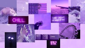 Search your top hd images for your phone, desktop or website. Purple Aesthetic Collage Wallpaper Laptop 69 Trendy Wall Paper Aesthetic Collage Yellow