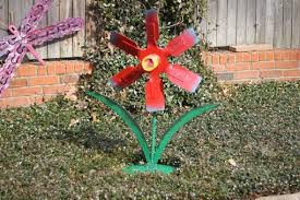 metal flower garden sculpture raymond