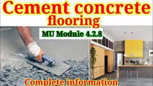cement concrete flooring the ultimate
