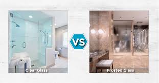 Clear Vs Frosted Shower Glass Doors