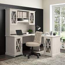 l shaped computer desk with hutch