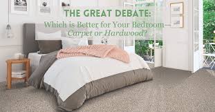 bedroom carpet or hardwood