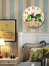 1pc European Retro Wall Clock For Home