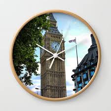 Big Ben Wall Clock By Allisa Thome