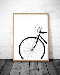Bicycle Print Scandinavian Prints