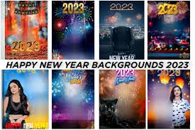 happy new year editing background