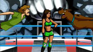 Scooby-Doo! WWE Scooby & Shaggy Train By A. J. Lee | WrestleMania Mystery -  YouTube