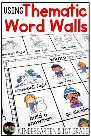 Using Thematic Word Walls For Writing